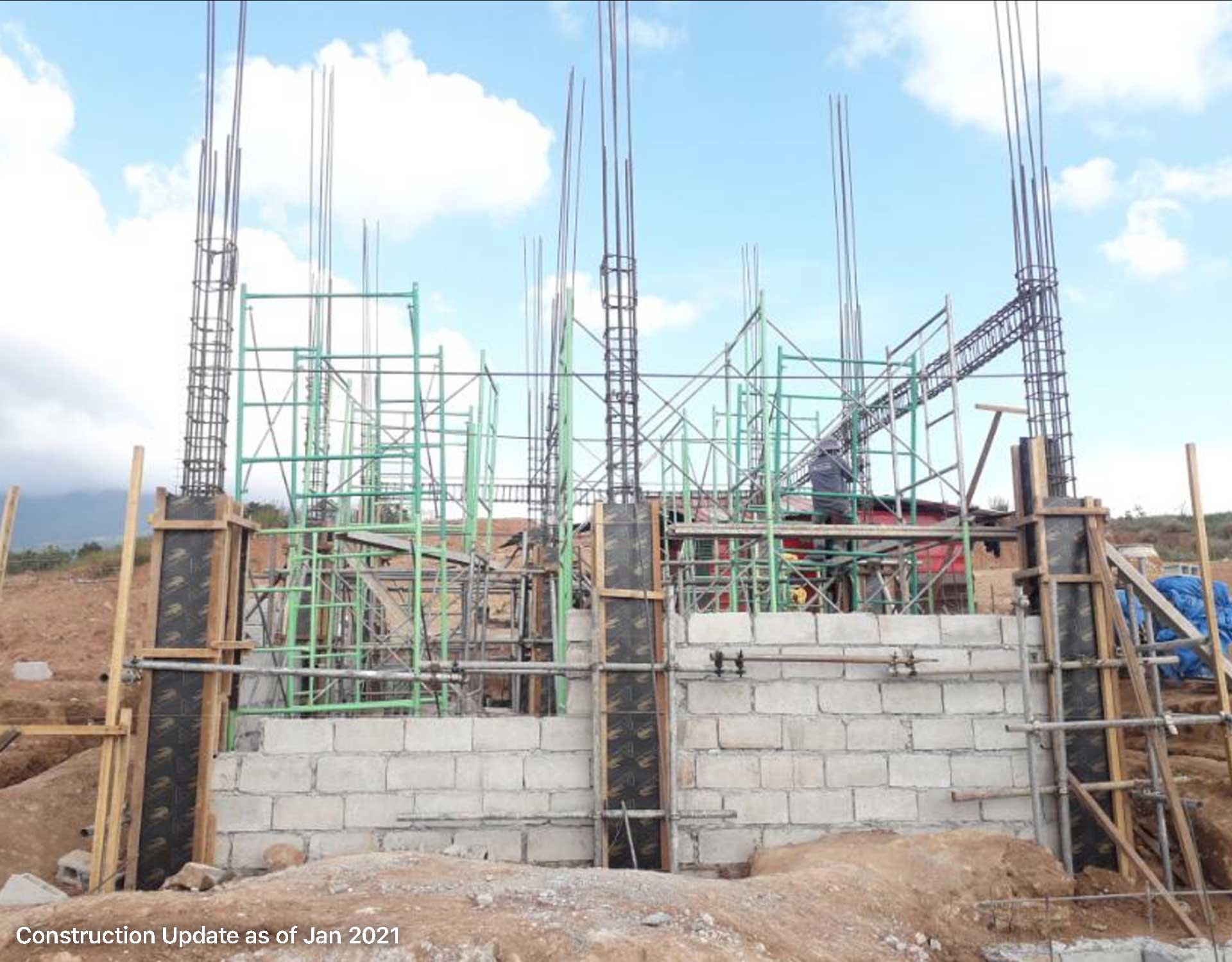 Model 109A Construction Update as of Jan 2021