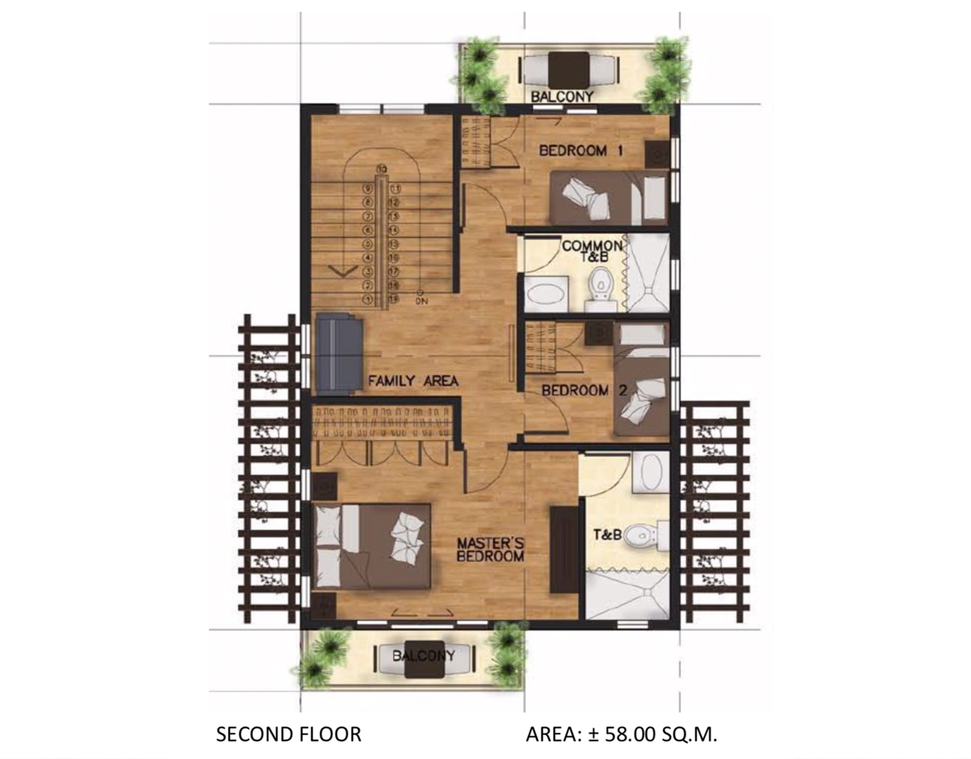 Model 109A SF Floor Plan