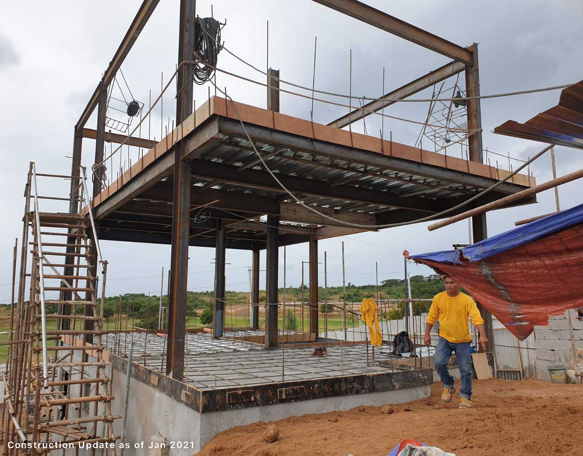 Construction Update as of Jan 2021