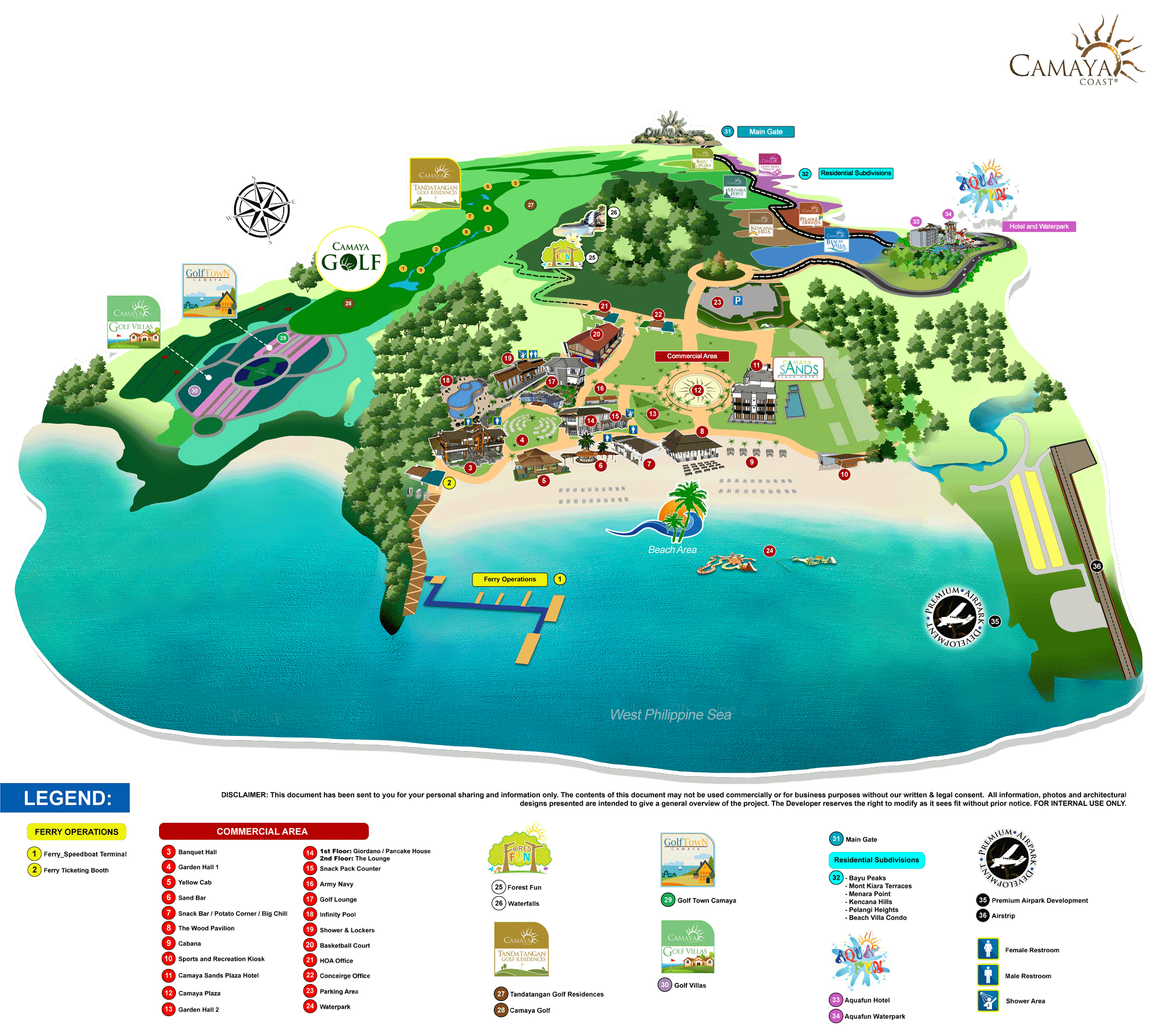 Camaya Coast Real Estate Properties